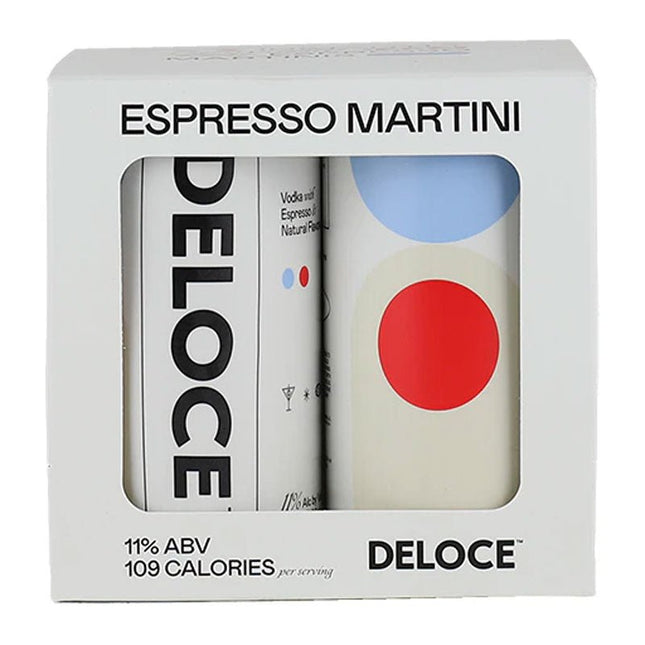 Deloce Espresso Martini Cocktail 4/200ml - Uptown Spirits