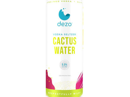 Dezo Cactus Water with Lemon 355 ml - Uptown Spirits