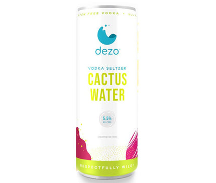 Dezo Cactus Water with Lemon 355 ml - Uptown Spirits