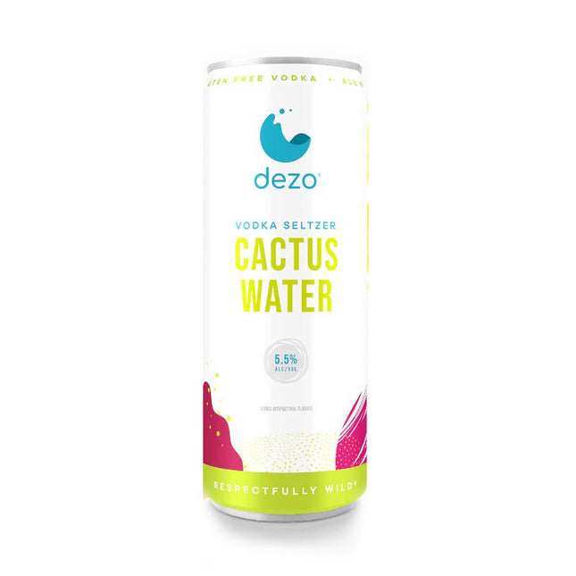Dezo Cactus Water with Lemon 355 ml - Uptown Spirits
