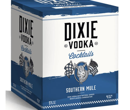 Dixie Southern Mule Vodka cocktail 4/355ml - Uptown Spirits