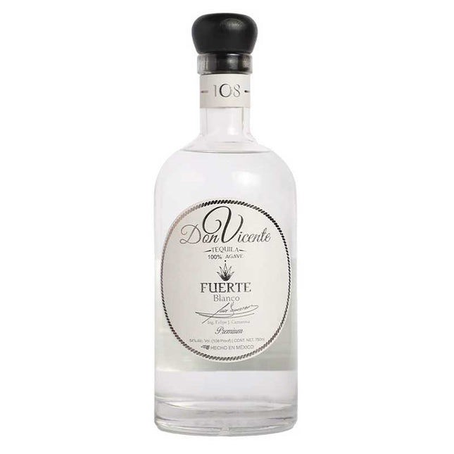 Don Vicente Fuerte Blanco Tequila 750ml - Uptown Spirits