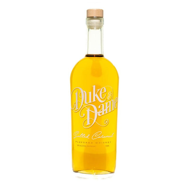 Duke & Dame Salted Carmel Flavored Whiskey 750ml - Uptown Spirits