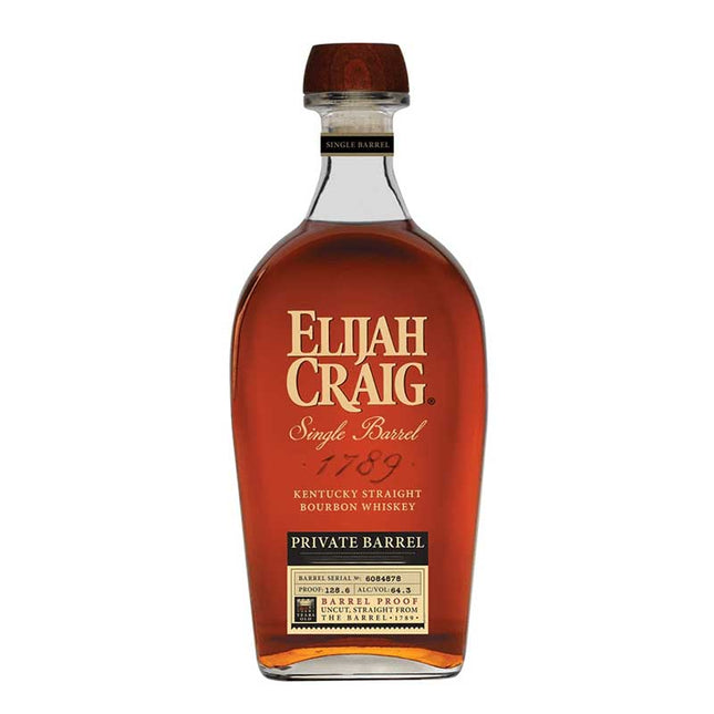 Elijah Craig 8 Years Private Barrel Barrel Proof 'Nacho Judd' Whiskey 750ml - Uptown Spirits