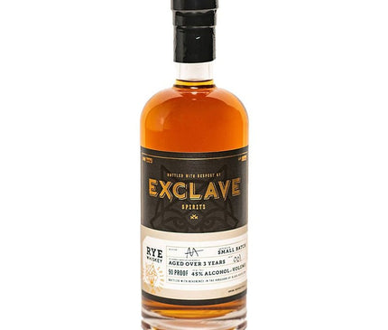 Exclave 3 Years Small Batch Rye Whiskey 750ml - Uptown Spirits