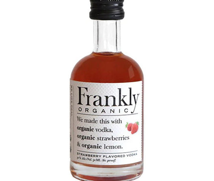 Frankly Organic Strawberry Flavored Vodka Mini Shot 50ml - Uptown Spirits