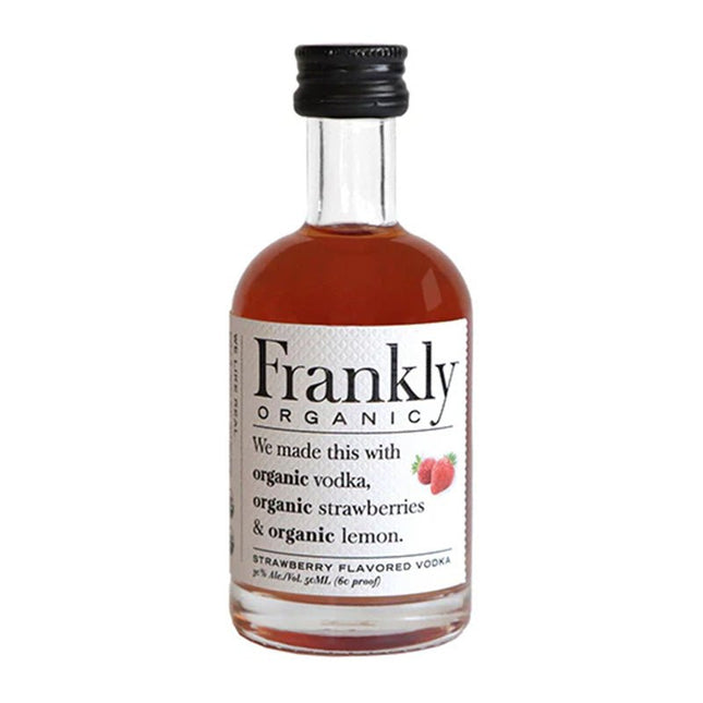 Frankly Organic Strawberry Flavored Vodka Mini Shot 50ml - Uptown Spirits