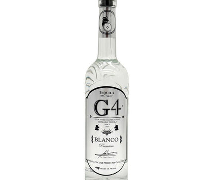 G4 108 Proof Blanco Tequila 750ml - Uptown Spirits