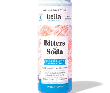 Hella Bitters and Soda Aromatic Canned Cocktails 355ml - Uptown Spirits