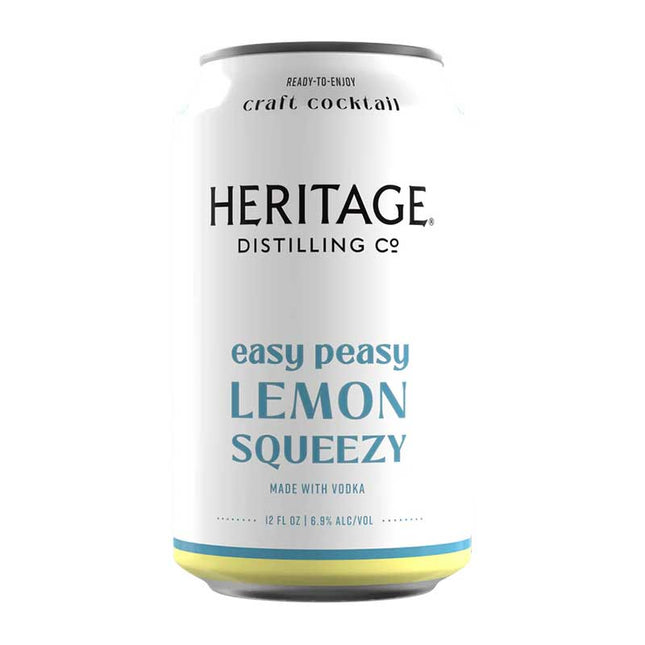 Heritage Distilling Easy Peay Lemon Squeezy 4/12oz - Uptown Spirits