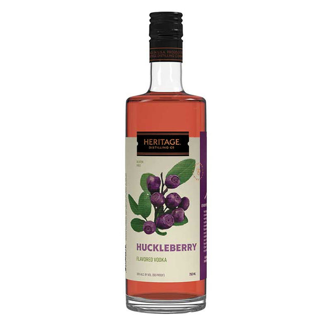 Heritage Distilling Huckleberry Flavored Vodka 750ml - Uptown Spirits