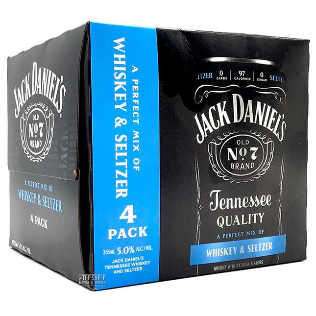 Jack Daniels Whiskey & Seltzer Cocktail 4/355ml - Uptown Spirits