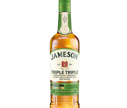 Jameson Triple Triple Irish Whiskey 750ml - Uptown Spirits