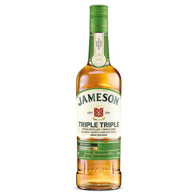 Jameson Triple Triple Irish Whiskey 750ml - Uptown Spirits