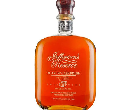 Jeffersons Reserve Old Rum Finish Bourbon Whiskey 750ml - Uptown Spirits