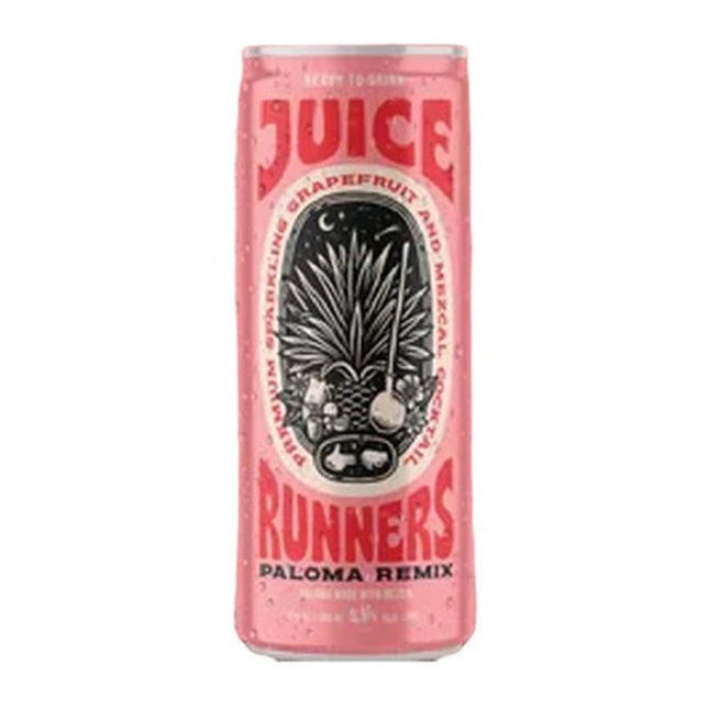 Juice Runners Grapefruit Paloma Remix Canned Cocktails 4/355ml - Uptown Spirits