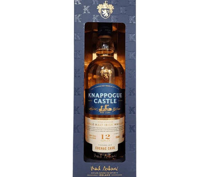 Knappogue Castle 12 Year Congac Cask Irish Whiskey 750ml - Uptown Spirits