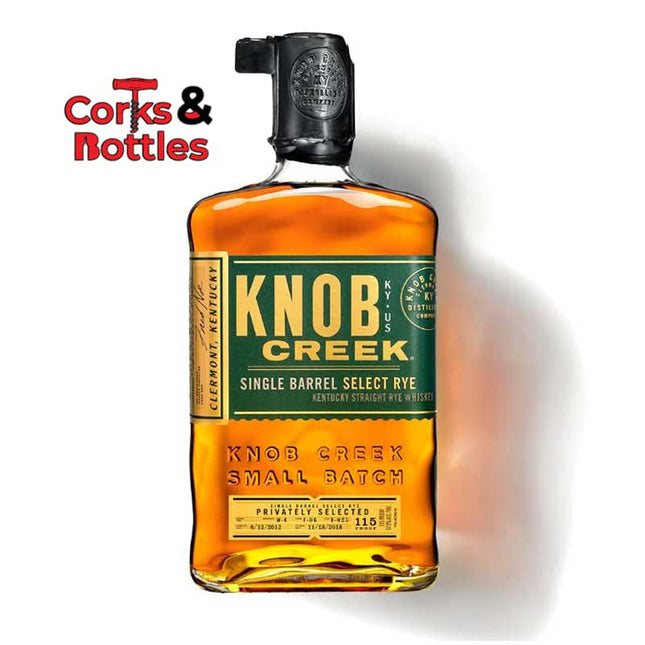 Knob Creek Single Barrel Select Rye by Corks & Bottles - Uptown Spirits
