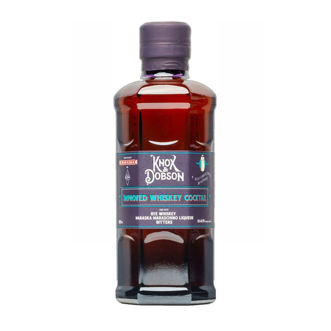 Knox and Dobson Improved Whiskey Cocktail 200ml - Uptown Spirits