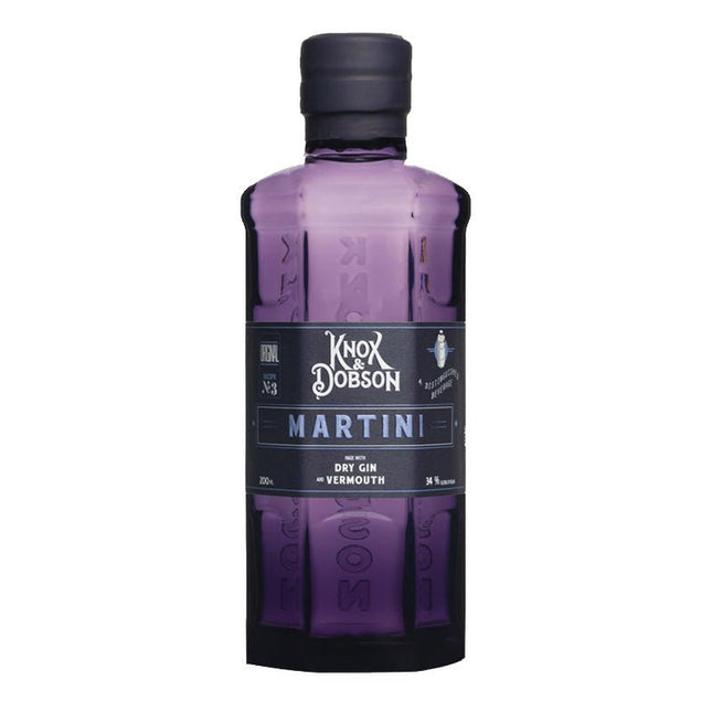 Knox and Dobson Martini Cocktail 200ml - Uptown Spirits