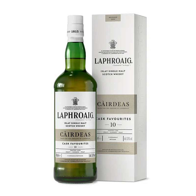 Laphroaig Cairdeas Cask Favourites Released 10 Year Scotch Whisky 700ml - Uptown Spirits