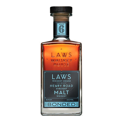 Laws 6 Years Bonded Henry Road Whiskey 750ml - Uptown Spirits