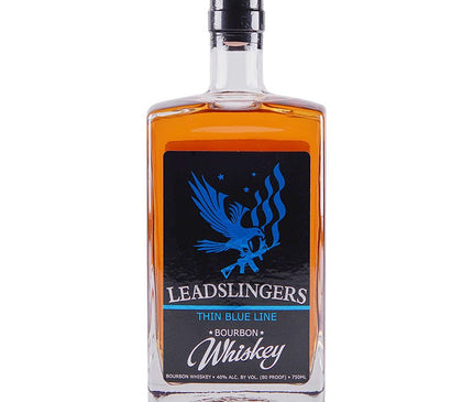 Leadslingers Thin Blue Line Bourbon Whiskey 750ml - Uptown Spirits