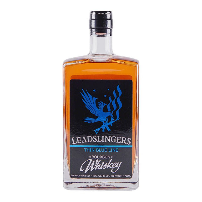 Leadslingers Thin Blue Line Bourbon Whiskey 750ml - Uptown Spirits