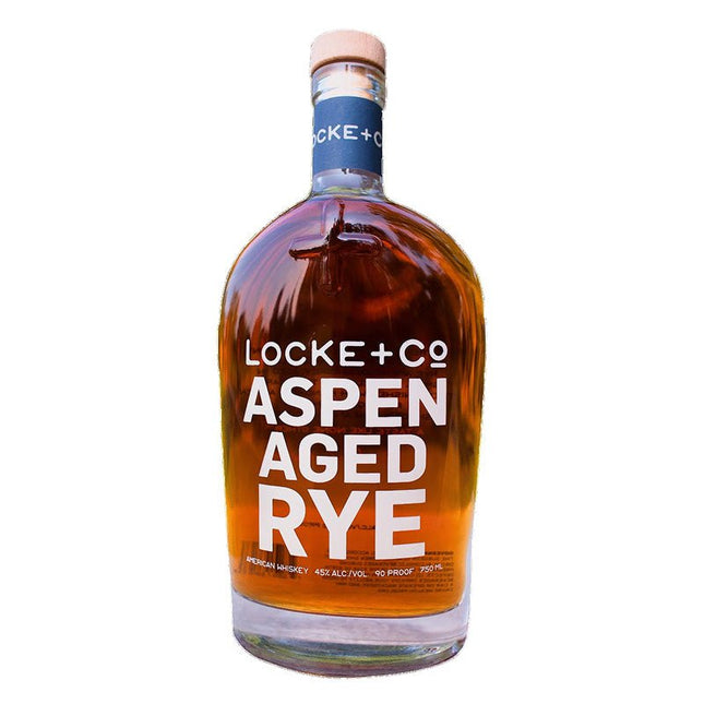 Locke Co Aspen Aged Rye American Whiskey 750ml - Uptown Spirits