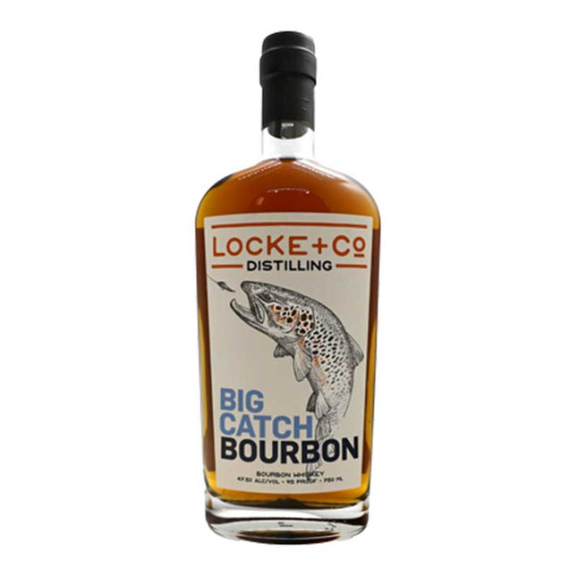 Locke Co Big Catch Bourbon Whiskey 750ml - Uptown Spirits