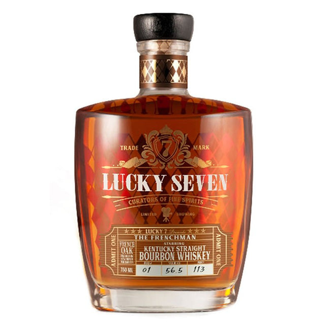 Lucky Seven The Frenchman Bourbon Whiskey 750ml - Uptown Spirits