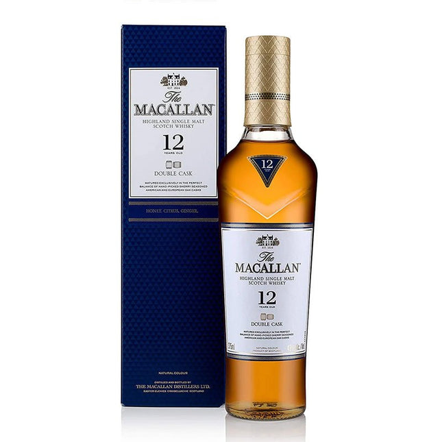 Macallan 12 Years Highland Scotch Whiskey 375ml - Uptown Spirits