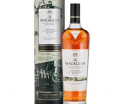 Macallan James Bond 60th Anniversary Release Decade II Scotch Whiskey 700ml - Uptown Spirits