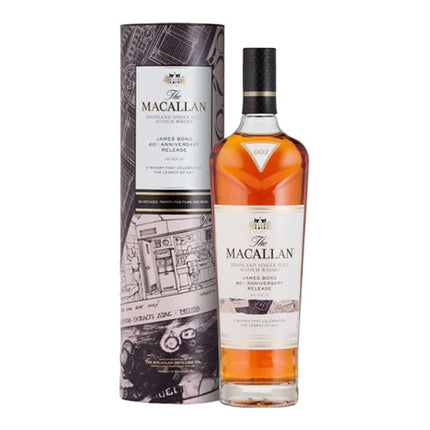 Macallan James Bond 60th Anniversary Release Decade III Scotch Whisky700ml - Uptown Spirits