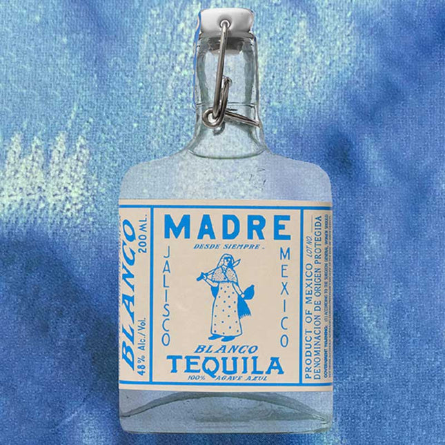 Madre Blanco Tequila Flask 200ml - PRE SALE - Uptown Spirits