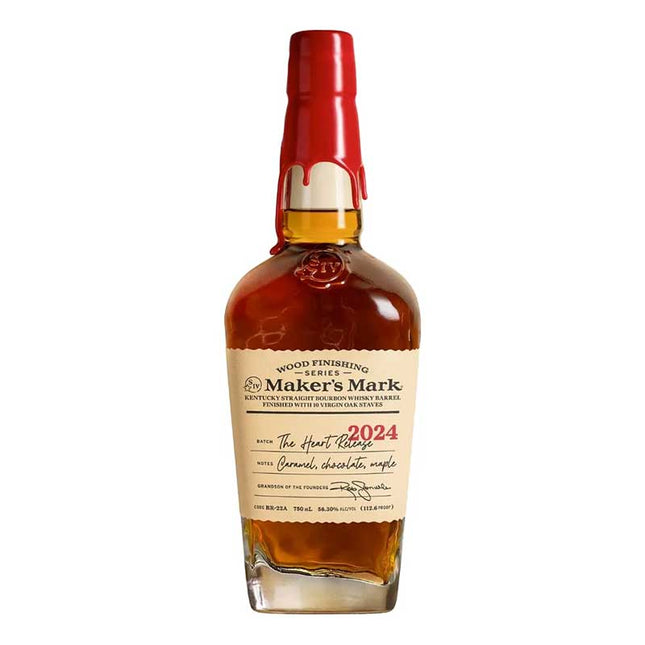 Makers Mark Wood Finishing Series The Heart Release 2024 Bourbon Whiskey 750ml - Uptown Spirits