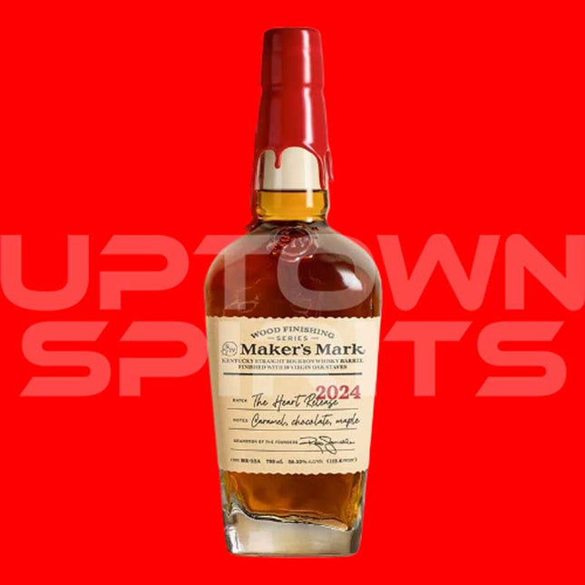 Makers Mark Wood Finishing Series The Heart Release 2024 Bourbon Whiskey 750ml - Uptown Spirits