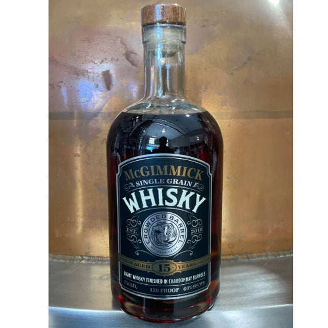 McGimmick 15 Year Armagnac Finish & Chardonnay Finish Single Grain Whiskey 750ml - Uptown Spirits