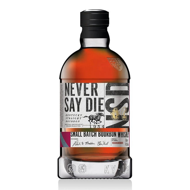 Never Say Die Small Batch Bourbon Whiskey 700ml - Uptown Spirits