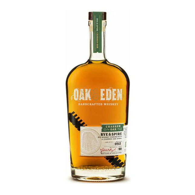 Oak & Eden Charred Oak Rye and Spire Whiskey 750ml - Uptown Spirits