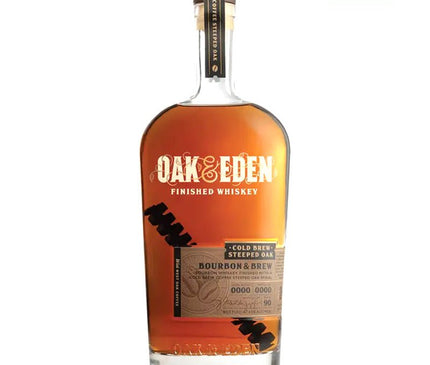 Oak & Eden Cold Brew Steeped Oak Bourbon Whiskey 750ml - Uptown Spirits