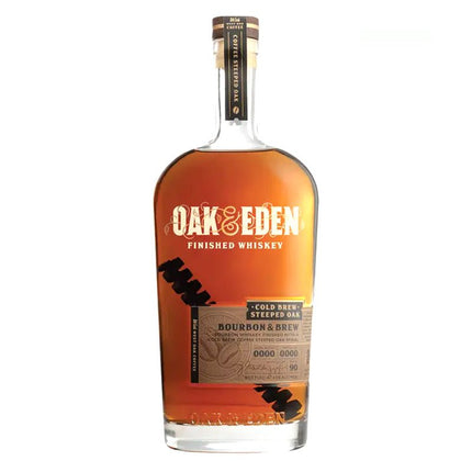 Oak & Eden Cold Brew Steeped Oak Bourbon Whiskey 750ml - Uptown Spirits