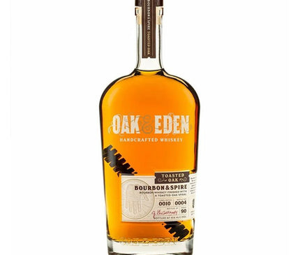 Oak & Eden Toasted oak Bourbon Whiskey 750ml - Uptown Spirits