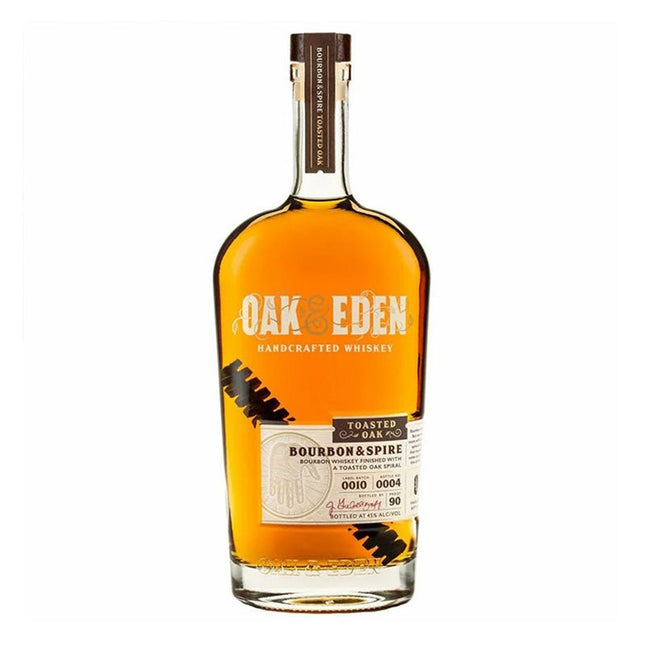 Oak & Eden Toasted oak Bourbon Whiskey 750ml - Uptown Spirits