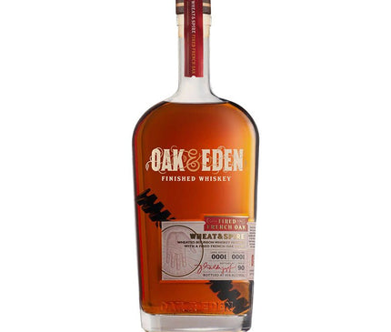 Oak & Eden Wheat and Spire Bourbon Whiskey 750ml - Uptown Spirits