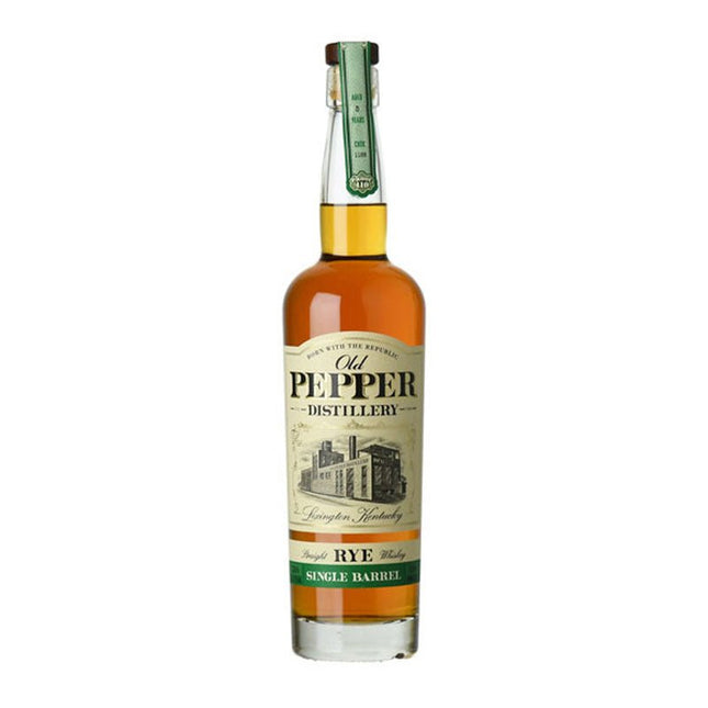 Old Pepper Single Barrel Bourbon Enthusiast Rye Whiskey 750ml - Uptown Spirits