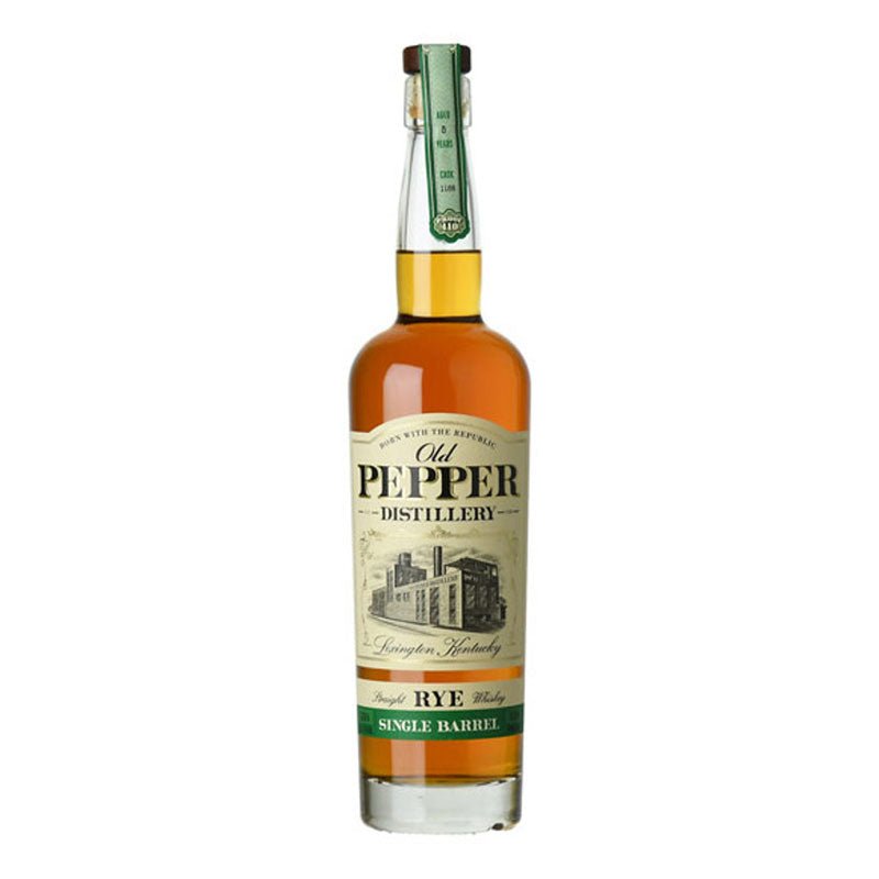 Old Pepper Single Barrel Rye Whiskey 750ml - Uptown Spirits