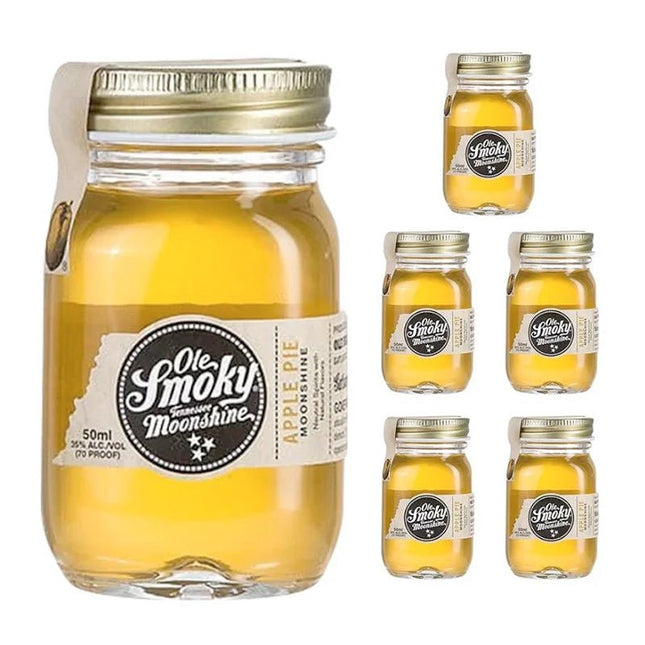 Ole Smoky Apple Pie Moonshine Mini Shot 6/50ml - Uptown Spirits