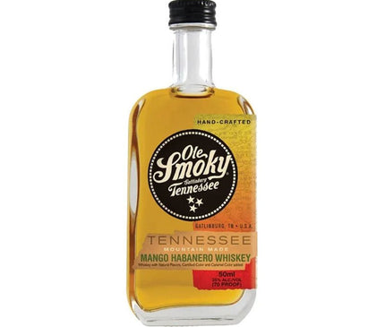 Ole Smoky Mango Habanero Flavored Whiskey Mini Shot 50ml - Uptown Spirits