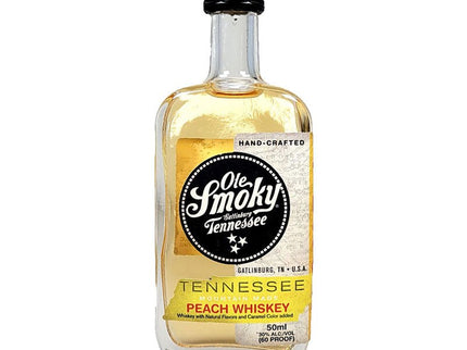 Ole Smoky Peach Flavored Whiskey Mini Shot 50ml - Uptown Spirits